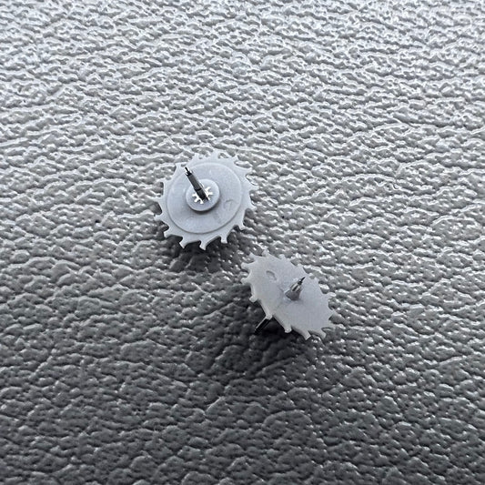 Escape wheel for ETA C01.211 mechanical movement, durable watch part, generic brand replacement.