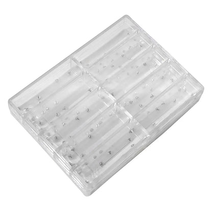 Box of 10 mixed-size watch movement securing screws for NH35, ETA 2836, 2824-2, 8200 repair ? precise watch accessory.
