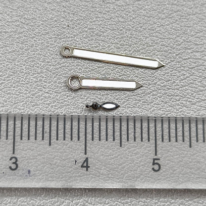 2 Sets Silver Trim Watch Hands for Seagull ST6 Automatic Mechanical Movement