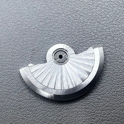No Hollow Silver Radial Pattern Rotor, Seiko NH34 NH35 NH36 NH38 Compatible Watch Accessory