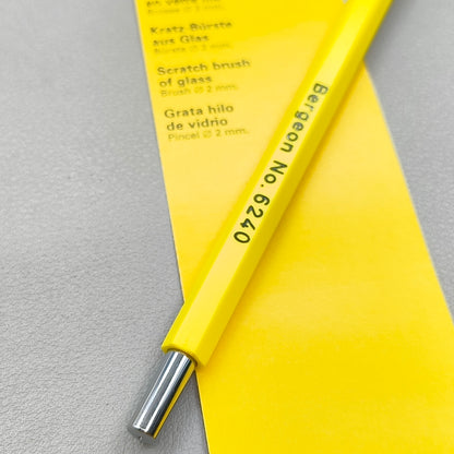 Swiss Bergeon 6240 Glass Fibre Scratch Brush of Glass Pencil Length:125mm