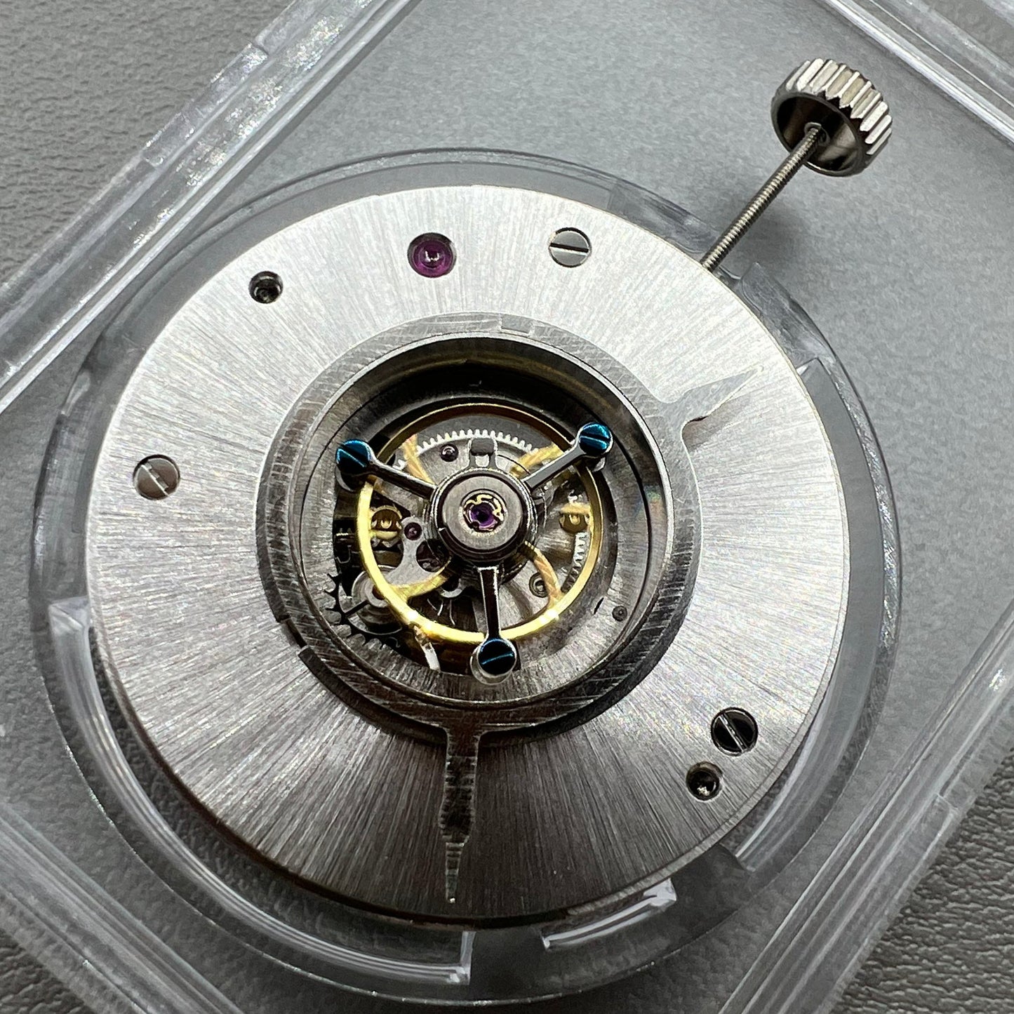 Hangzhou Tourbillon Automatik Uhrwerk 3JZ0E Mechanisch 2 Zeiger