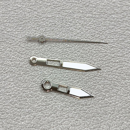 2 Sets/Pack Silver Watch Hands Green Lume for Miyota 2315 2035 2036 2115 2305