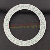 White Background Green Character Date Disk Date Wheel Overlay for NH35 NH36