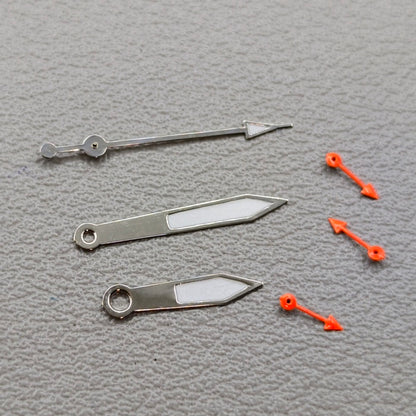 2 Sets Orange Small Second Hand Watch Hands for Miyota OS10 OS20 OS60 OS80