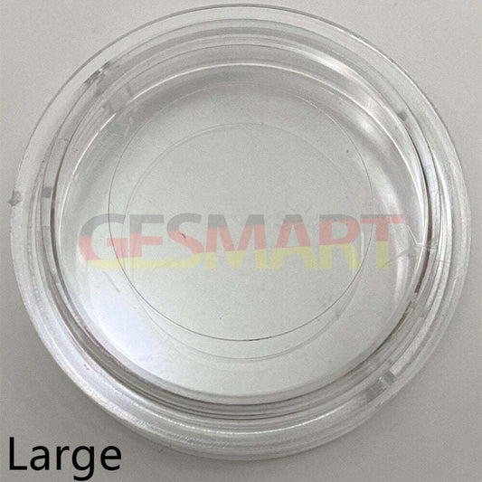 Lot de 10 boîtes transparentes en plastique PP, grandes ou petites, adaptées aux pièces de montre et aux mouvements de montre