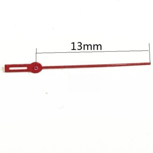 1. Set of 3 red 13mm second hands for Miyota OS10 OS20 OS30 watch movements.  