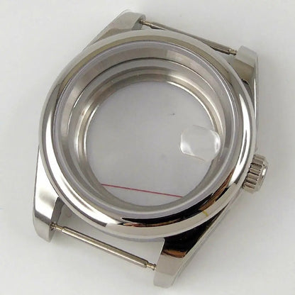 Personalized 39mm Sapphire Glass Watch Case Fit NH35/36 ETA2836 2824 Miyota 8215