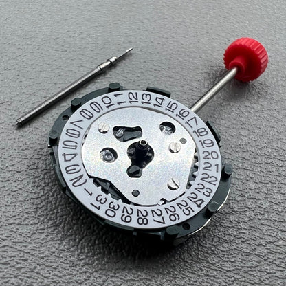 Miyota Quarzwerk Uhr mit Datumsanzeige bei 3 Uhr, Modell 2015, pr�zise Zeitmessung