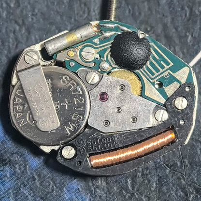 Old Stock Swiss ETA 561.001 Watch Quartz Movement 2 Hands Watch Part