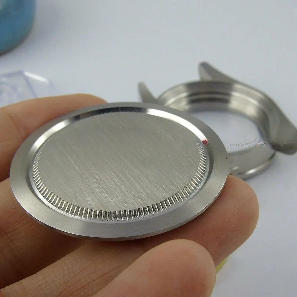 41mm Sapphire Cystal Watch Case+Dial+Hand Fit ETA 2824 2836 Miyota 8215 821A