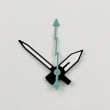 Lightning Second Watch Hands C3 Green Luminous for NH35 NH36 NH38 NH39 NH70