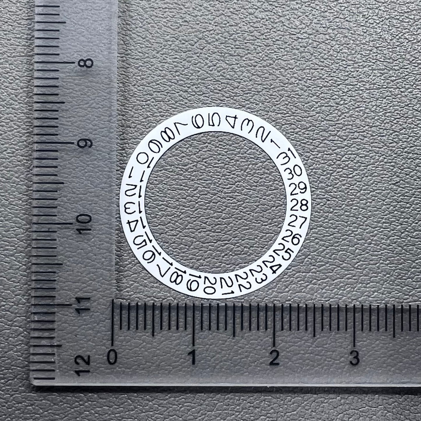 2 PIECES Date Disk Wheel Overlay for NH35 NH36 Movement