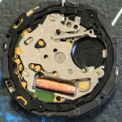Citizen E110 Quartz Watch Movement Eco-drive Date At 3 Solar Movement