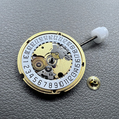 Swiss ETA 956.412 Watch Quartz Movement 3 Hands Date@6