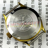 27mm Square Case Golden Nail China Tianjin Seagull Manual Mechanical Lady Watch