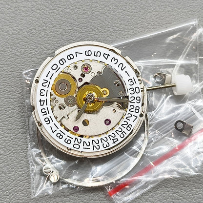 Silver No Carved Dandong 2824 Mechanical Movement ETA 2824-2 Replacement
