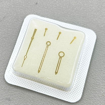 6 Pins Golden Trim Watch Hands for Speedmaster/Seamaster ETA/Dandong 7750