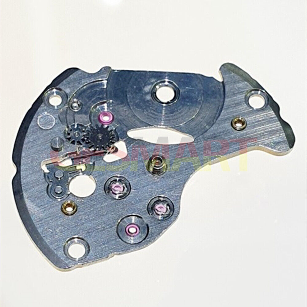 Japan-made second wheel upper bridge splint for Miyota NH35 NH36 watch movements, precise fit and durability.