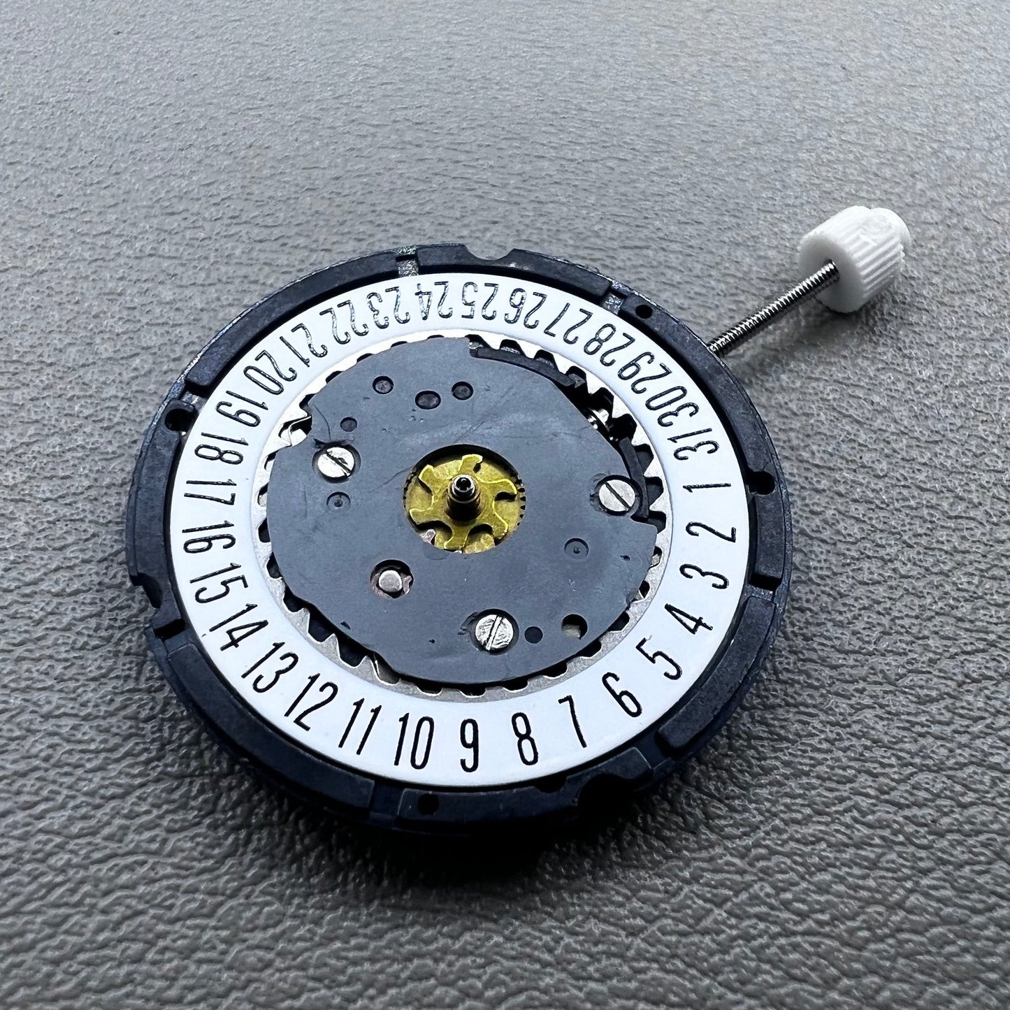 Original Swiss ISA 307 Watch Quartz Movement Date@6