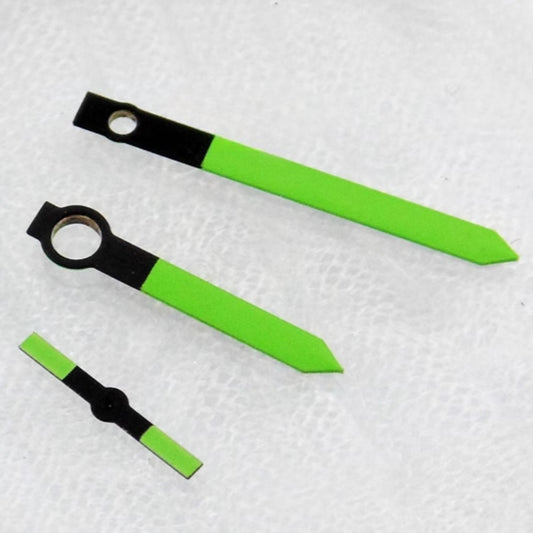17x12x5mm Green+Black Watch Hands Set for ETA6497 6498 ST3600 ST3620 Movement