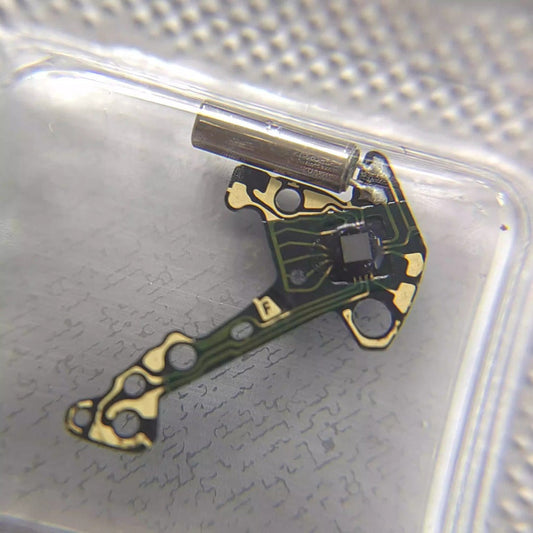 Set of 3 Japan-made circuit boards for Miyota 5Y20 watch movements, precision replacement parts.
