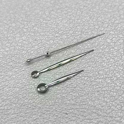 2 Sets/Pack Silver Trim Watch Hands for ETA 2836 2824 2892A2 Movement
