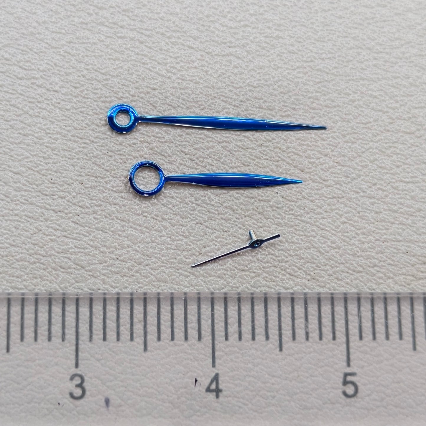 Blue Leaf Shape Watch Hands Willow for Seagull ST3600/ST3621/ETA6497/ETA6498