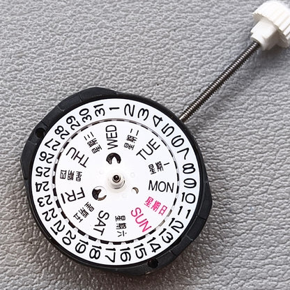 SUNON SL25 Watch Quartz Movement Day & Date