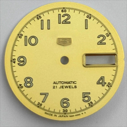 Cadran de montre à double calendrier modifié, type doré, 28,5 mm, pour mouvement NH35 NH36