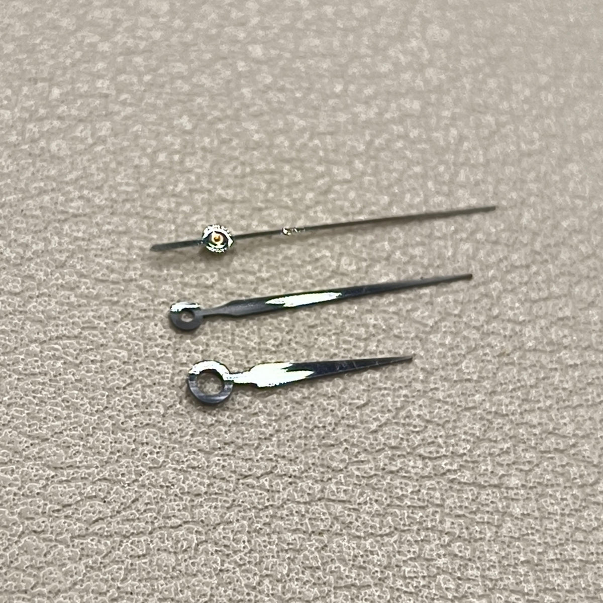 2 Sets/Pack Modified Black Trim Watch Hands for Miyota 2035 Quartz Movement