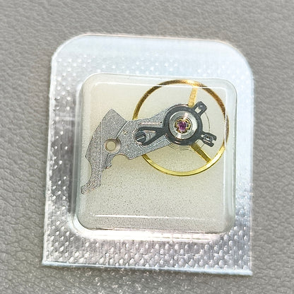 Replacement Silver Carved Complete Balance Wheel with Splint for ETA 2824 2834 2836