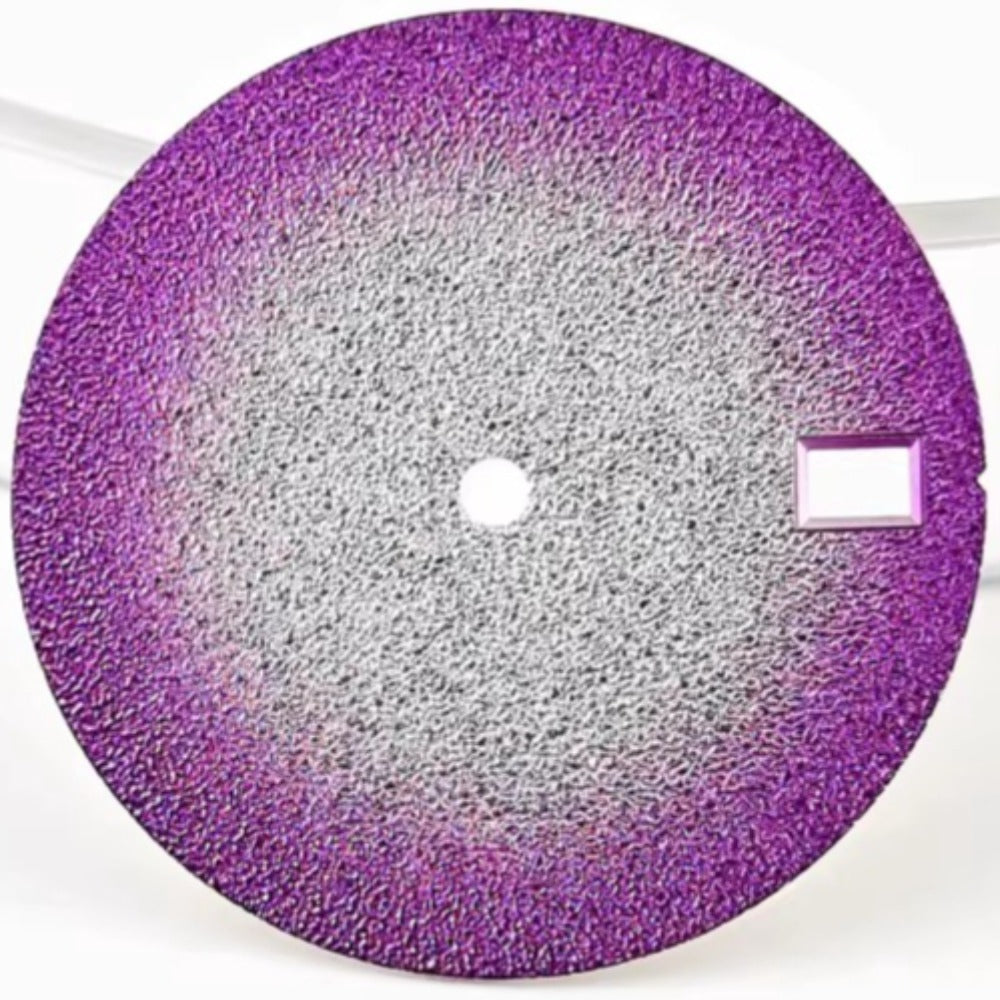 28.5mm Gradual Purple Modified Matted Watch Dial Fit for NH35 Movement