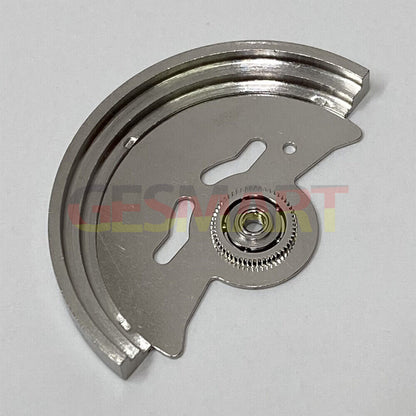 Silver rotor oscillating weight for NH35 NH36 7S26A watch movement, compatible generic part.
