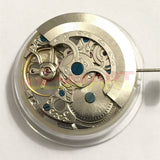 China Made 7120 Silver Hollow Extra Large Automatic Mechanical Movement