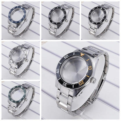 40mm Watch Case For Mod SPB143J1/SPB253J1 Tiger Whale NH35 NH36 NH34 4R36 NH70