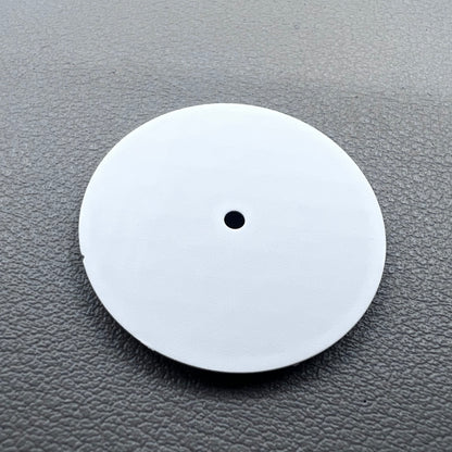 Solid white 28.5mm watch dial for NH36 NH35 movement, metal build, no lume,