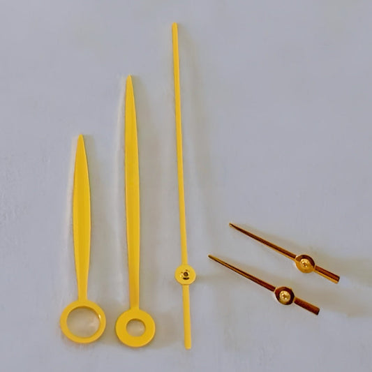 16.8mm Leaf Shape Golden Watch Hands Fit for ETA/Dandong 7750 Movement Watch Part