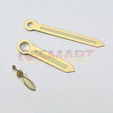 Green Luminous Golden Trim Watch Hands for ST3600/ST3620 ETA6497/6498 Movement