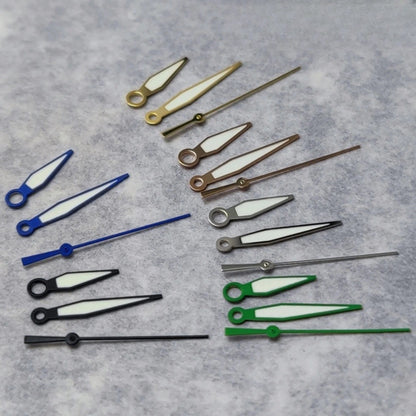C3 Green luminous Multicolor Watch Hands for NH34 NH35 4R35 NH36 4R36 Movement