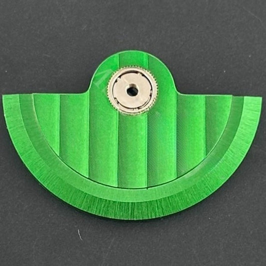Modified Green Geneva Pattern Rotor Oscillating Weight for NH35 NH36 Movement