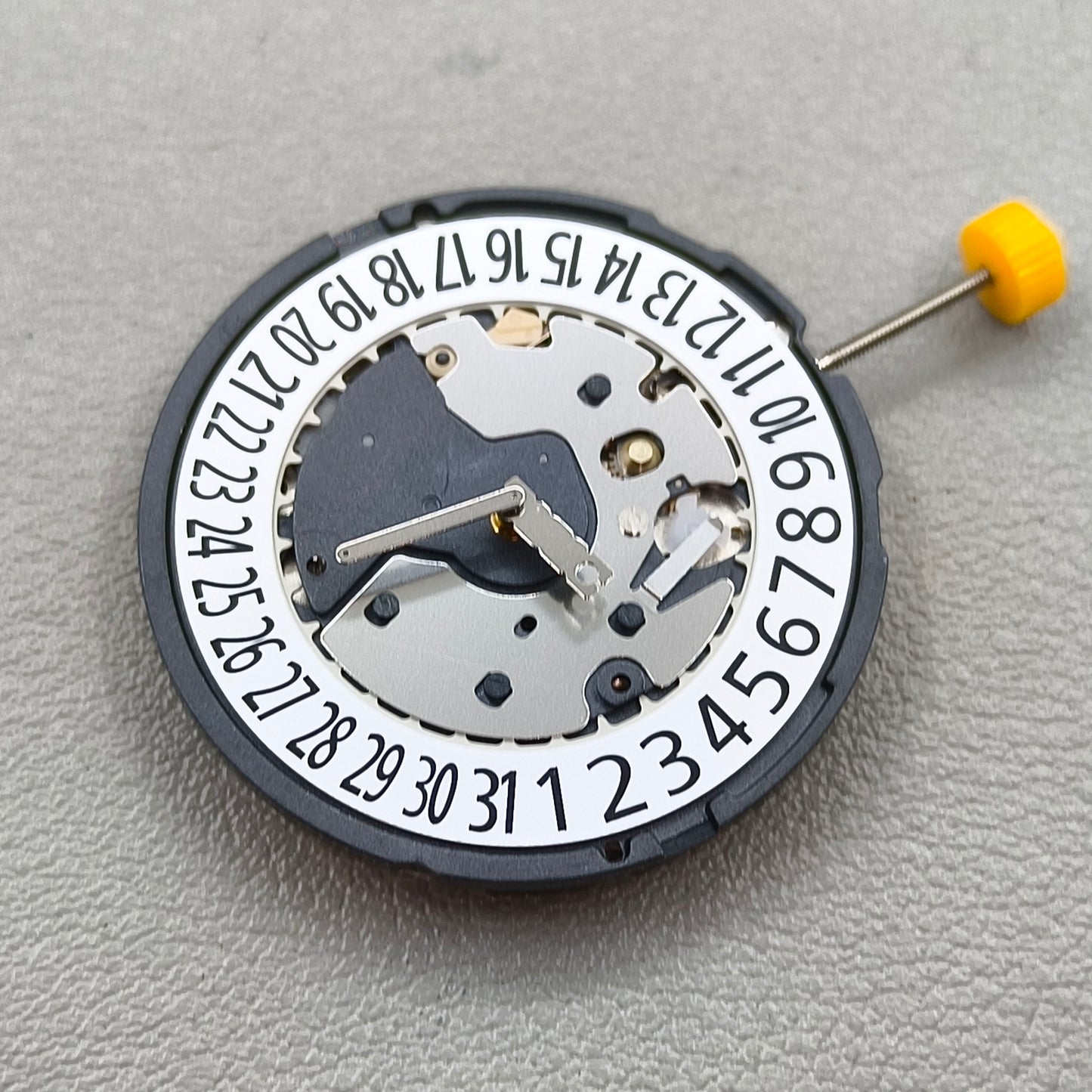 Swiss Ronda Z50 Quartz Movement 5 Hands Small Second@3@9 Date@6
