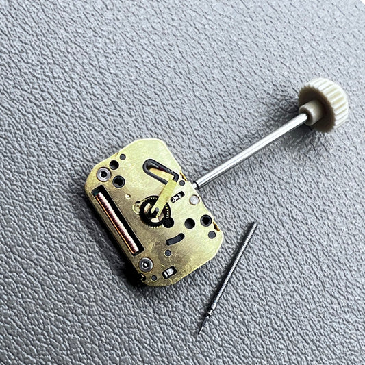 Japan Miyota 5R21 2 Hands Quartz Movement Golden Gilted