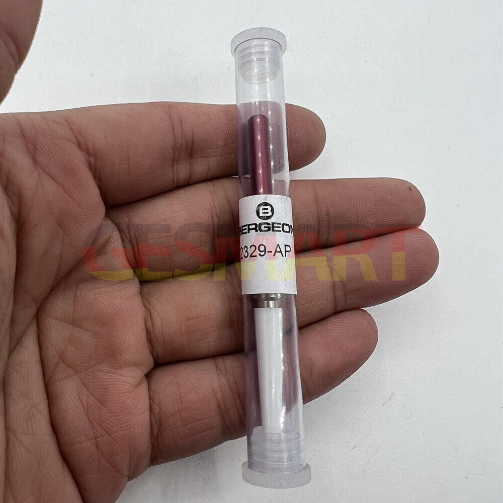 Bergeon 2329-AP watch oiler tool with stand, 6mm tip for precise lubrication of watch movements.