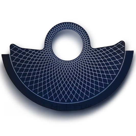 Dark Blue Perlage Metal Rotor Oscillating Weight Overlay For  NH35 NH36