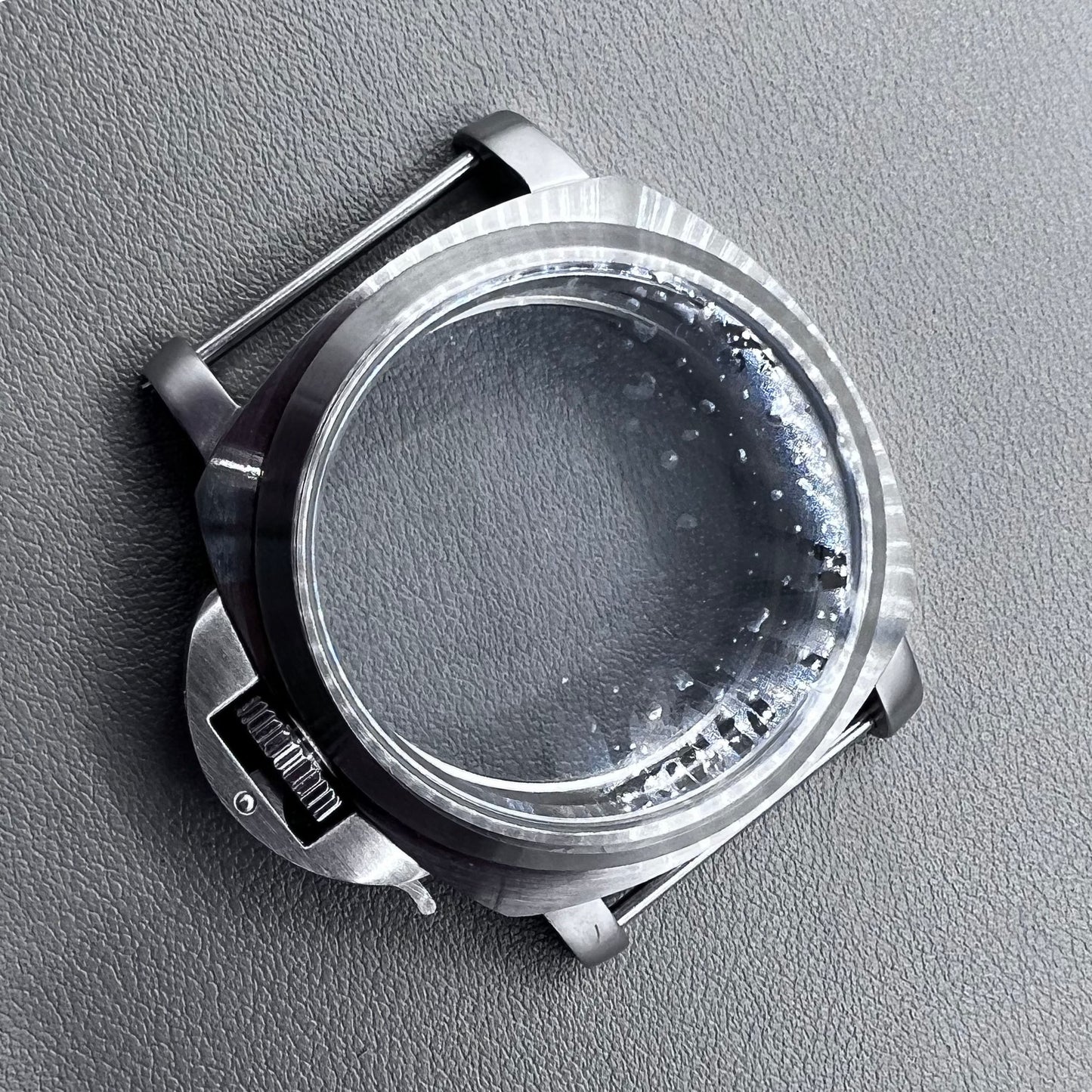 47mm 316L Stainless Steel Watch Case For Seagull ST36 ETA 6497 6498 Movement