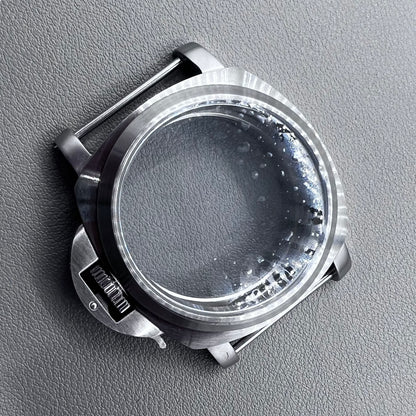 47mm 316L Stainless Steel Watch Case For Seagull ST36 ETA 6497 6498 Movement