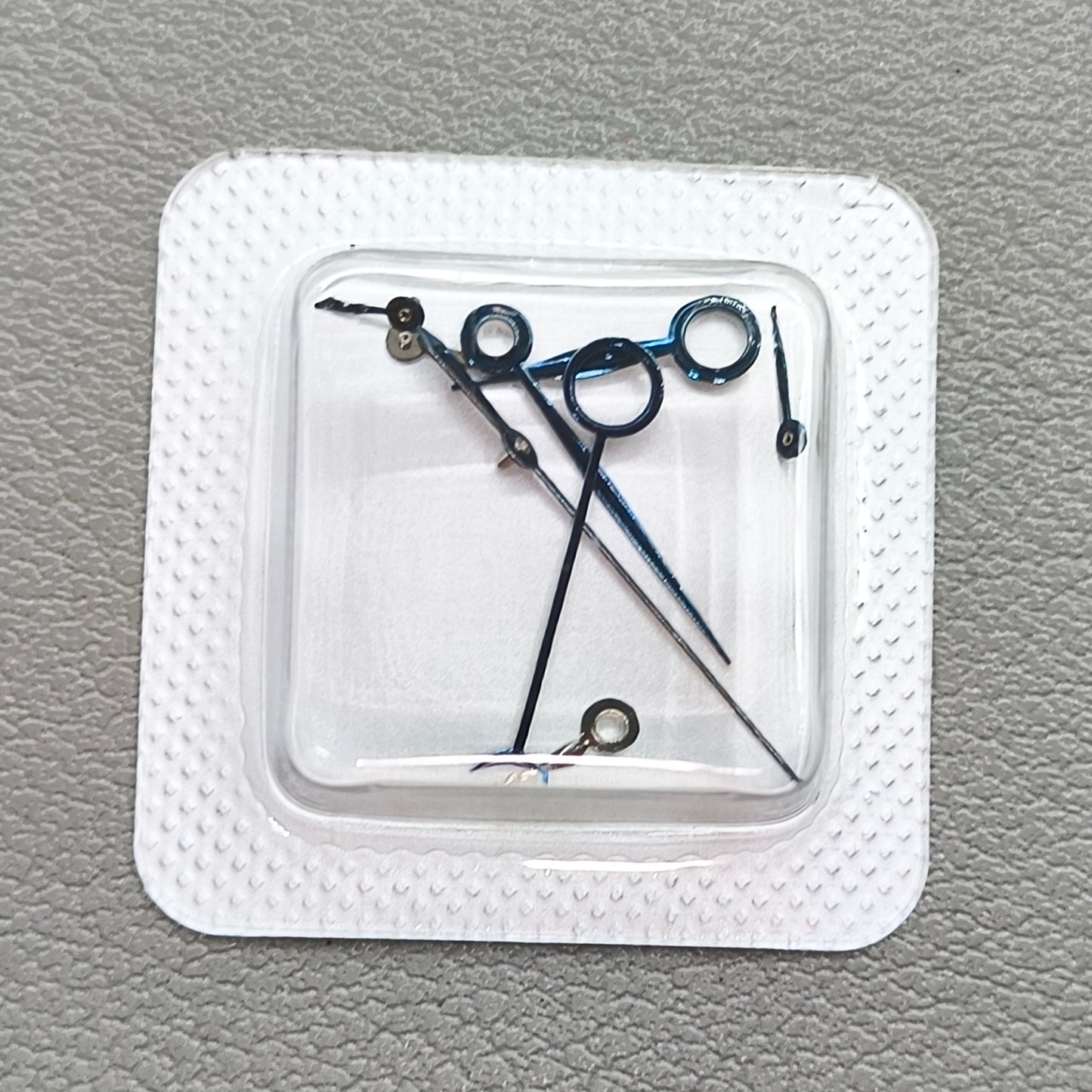 Blue Polished Trim 8 Pins Watch Hands Fit for ETA 7751 Mechanical Movement
