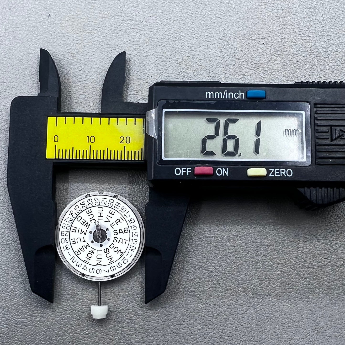 Swiss ETA 955.124 Watch Quartz Movement Day Date
