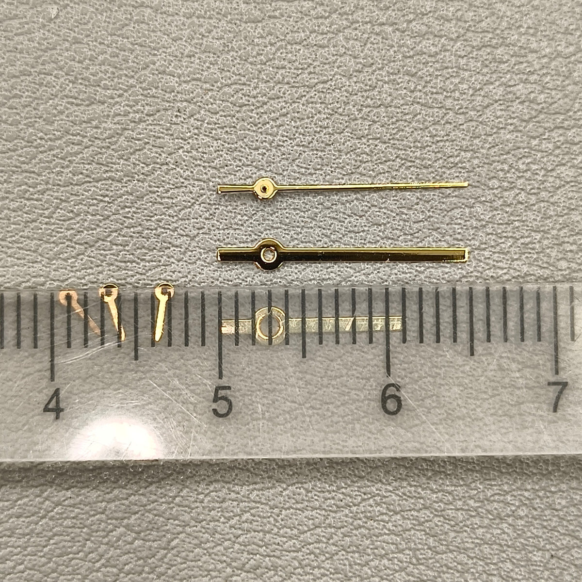 2 Sets Golden Squared Pointed 6 Hands Watch Hands for Miyota JS15 Movement